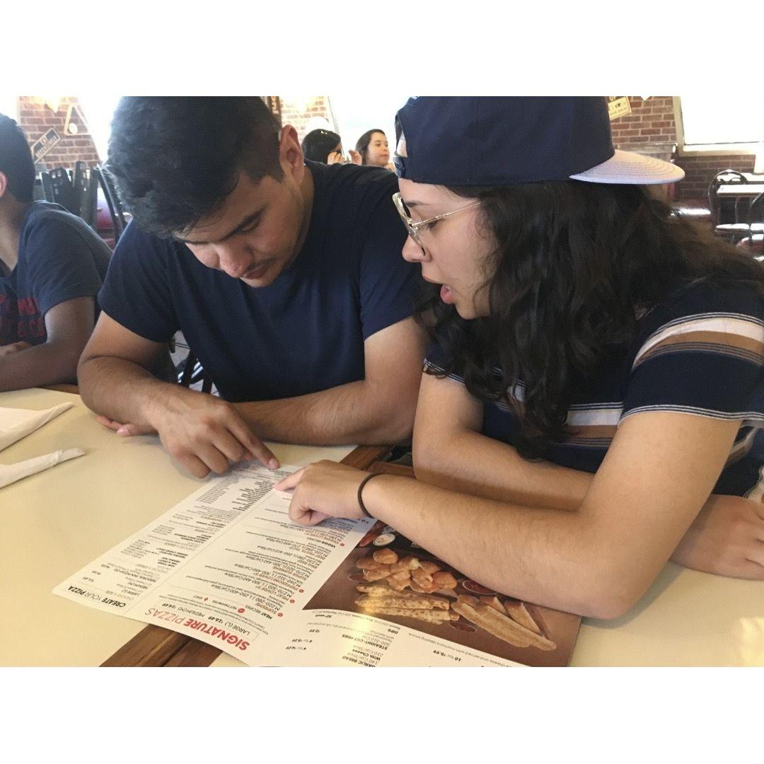 Our favorite hobby of all, eating! circa 2018