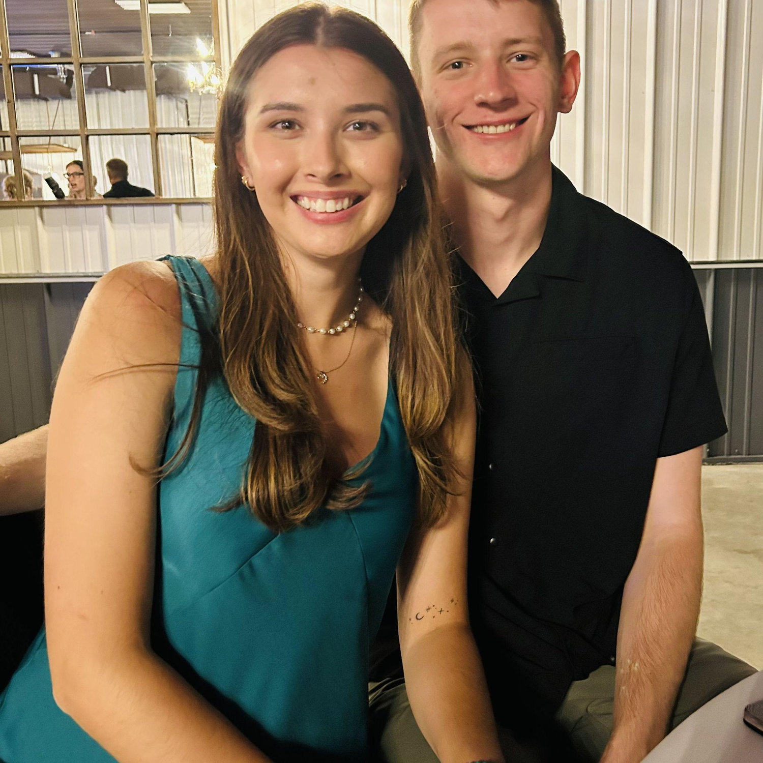 The first and only wedding we have attended together