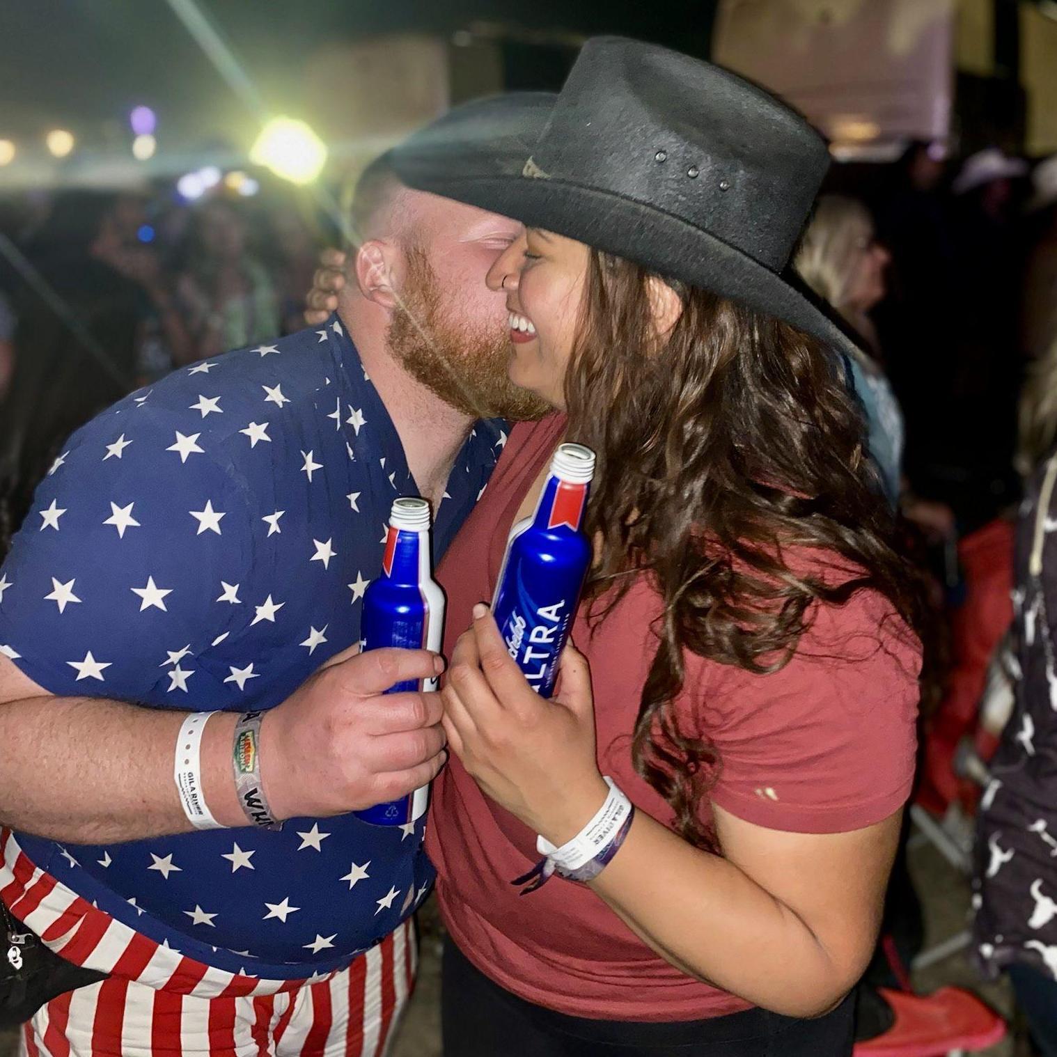 Our first Country Thunder together was one we will never forget!