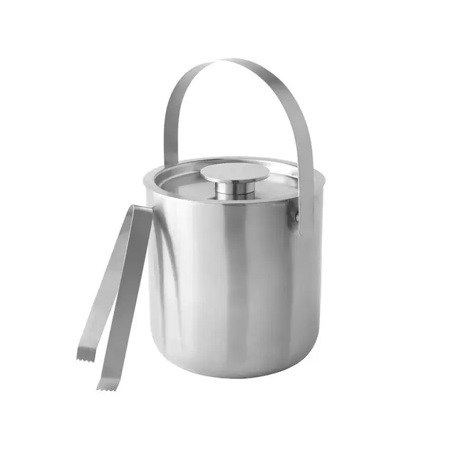 Our Table™ Preston Stainless Steel Ice Bucket in Matte Silver