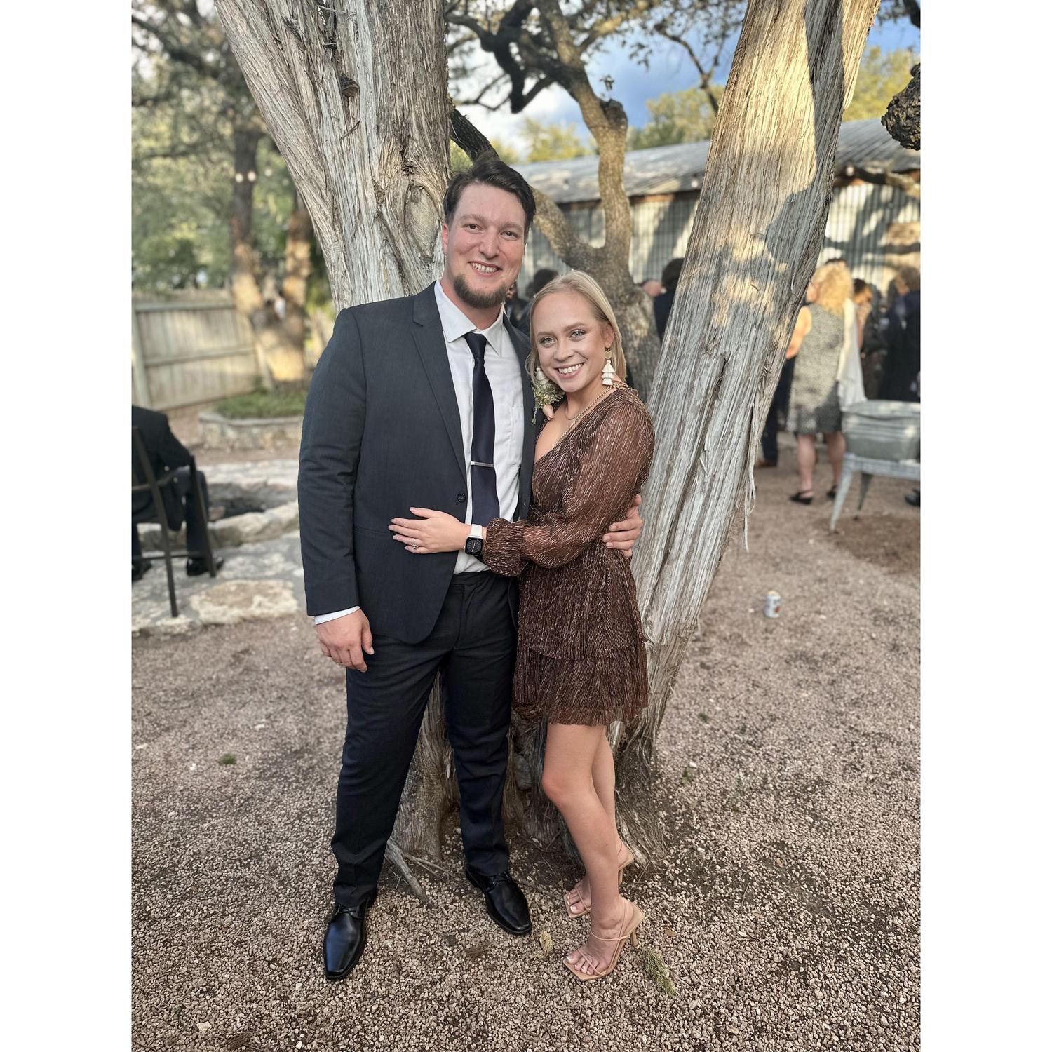 Attending Our Friend's, Jake & Erin's, Wedding