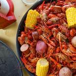 For an authentic Crawfish Boil experience
