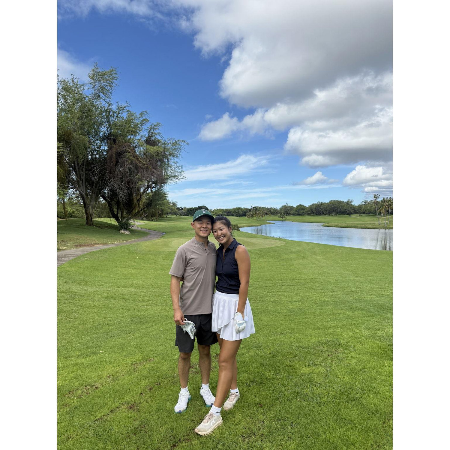 golfing in hawaii