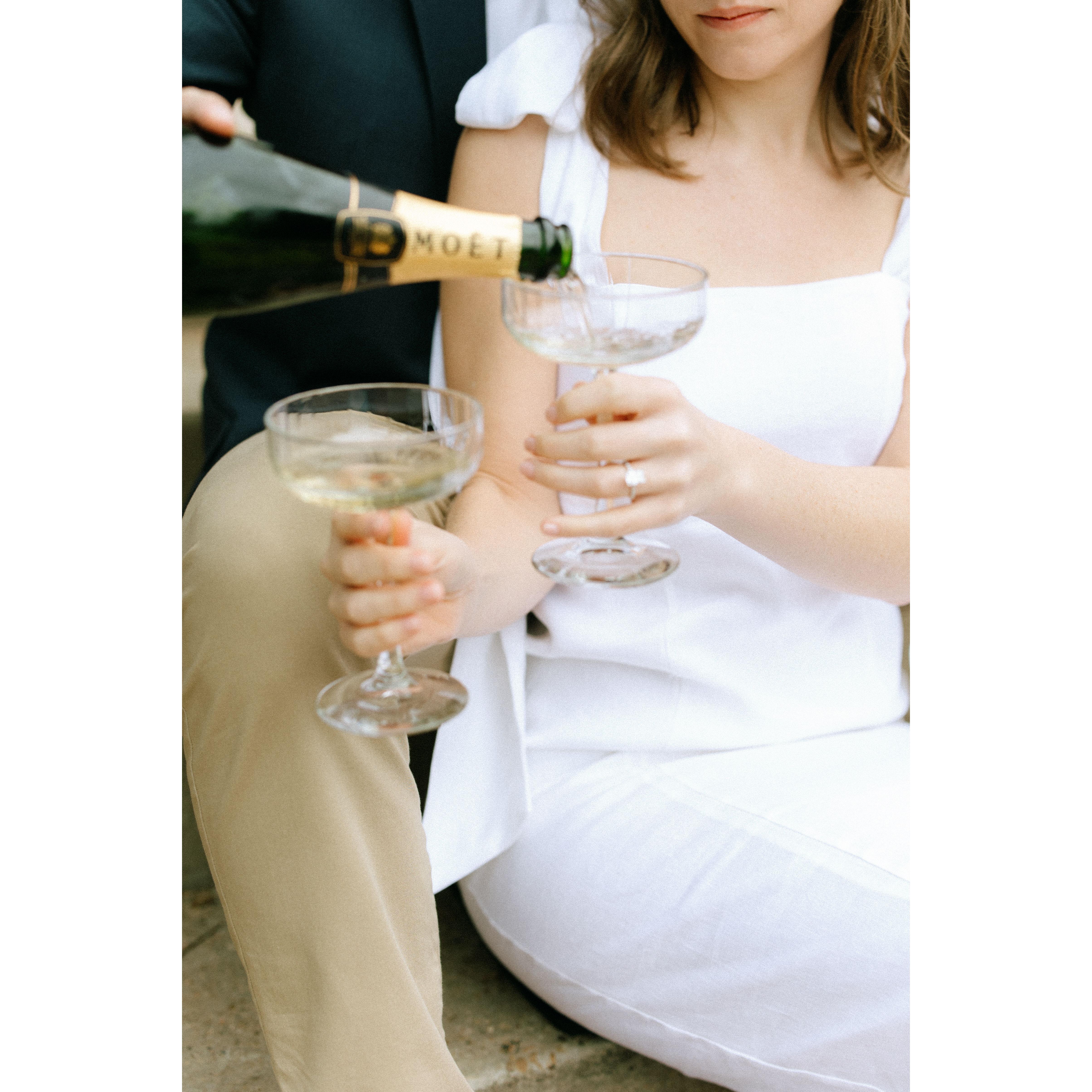 We had the most fun with our amazing photographer, Mikayla, taking our engagement photos!