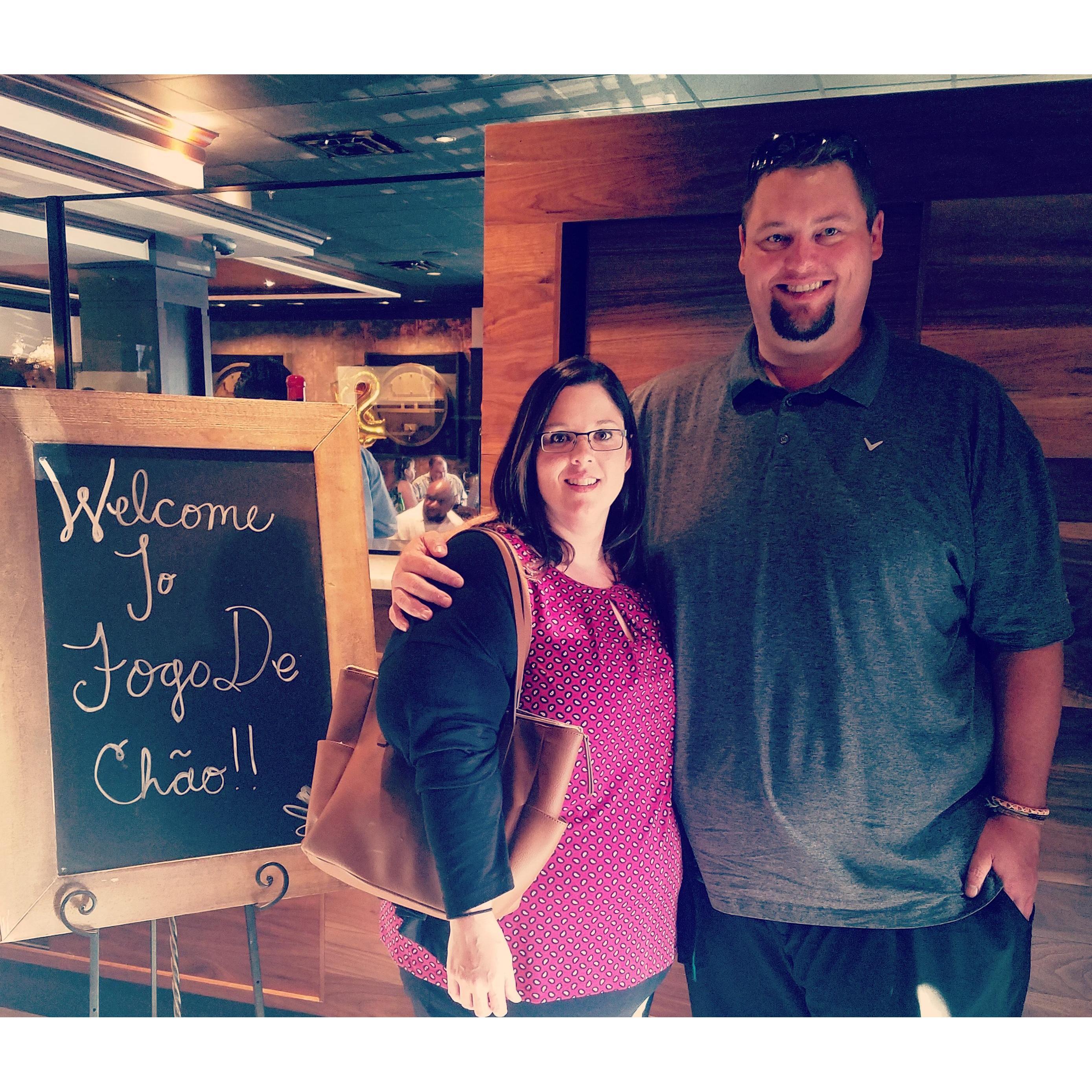 Our first trip together to Atlanta!