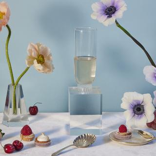 Romantic Champagne Flute Glass, Set of 4