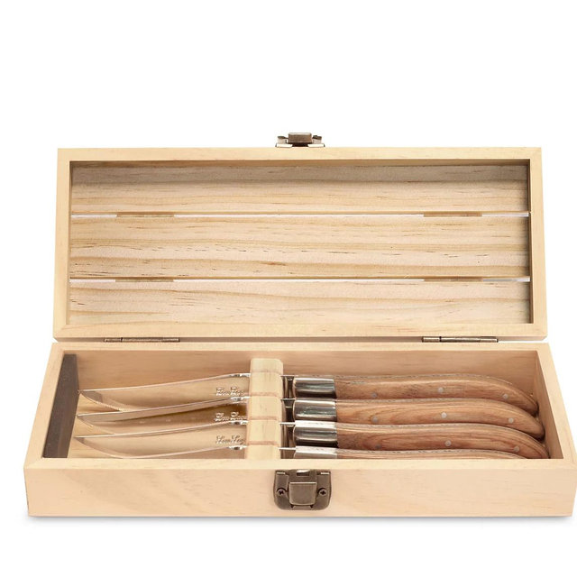 Louis Laguiole Hêtre Steak Knives, Set of 4