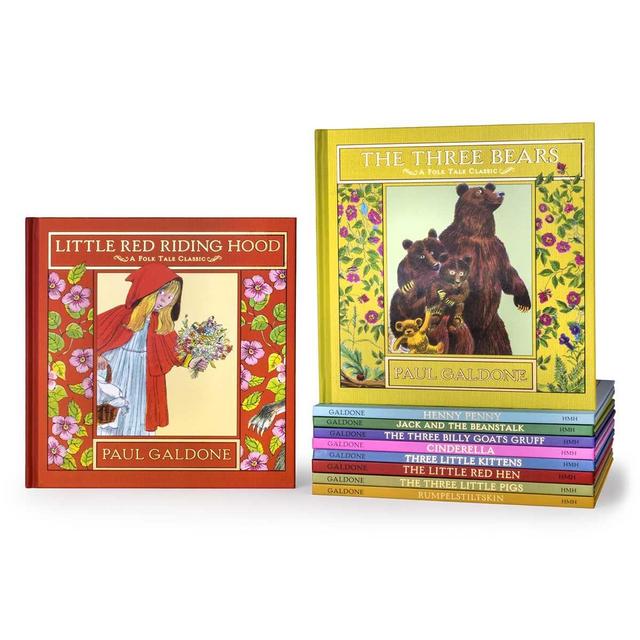 HMH Paul Galdone Classic Childrens Book Set
