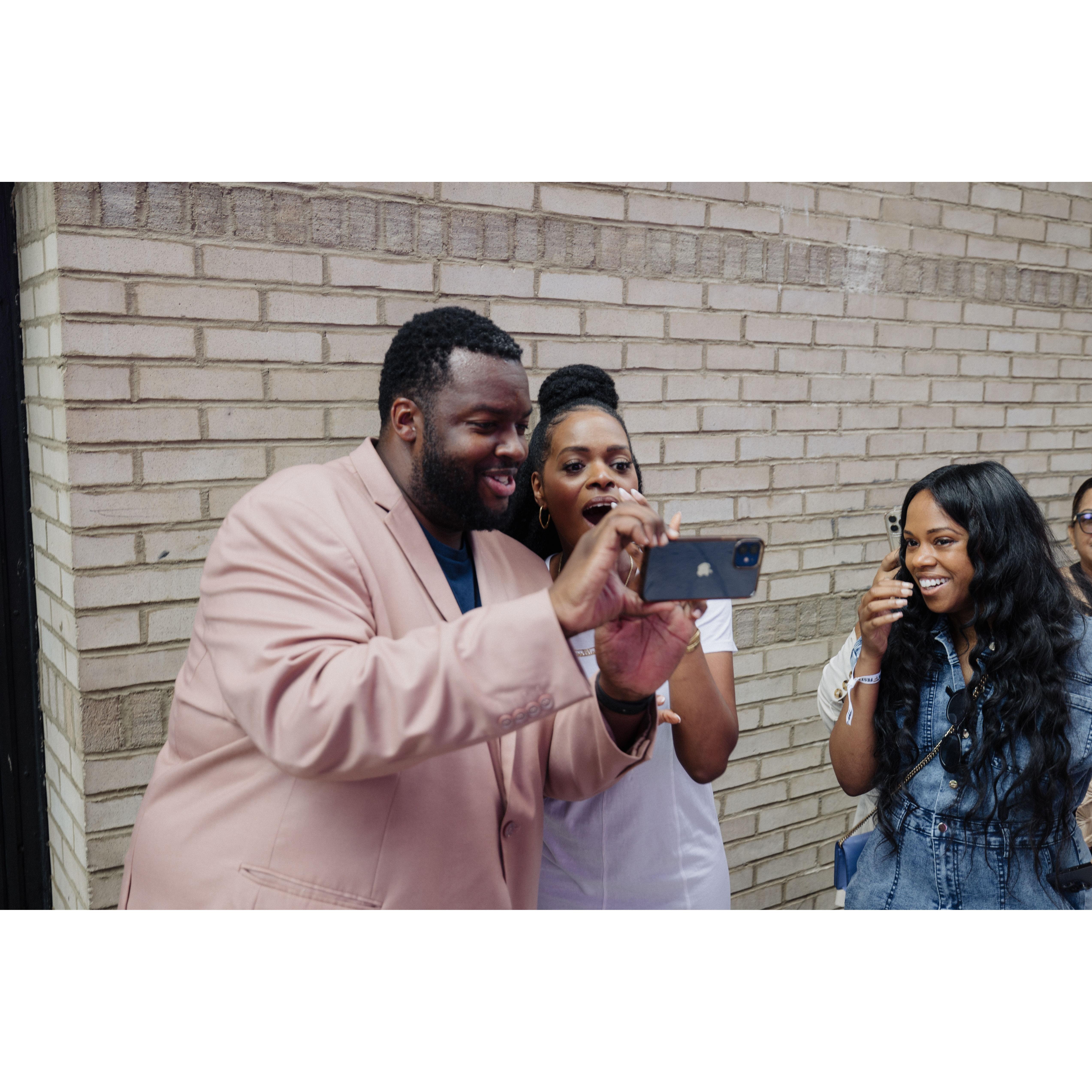 So glad our people could be there, in person and on Zoom! 🥰