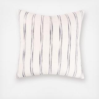 Water Color Stripe Decorative Pillow