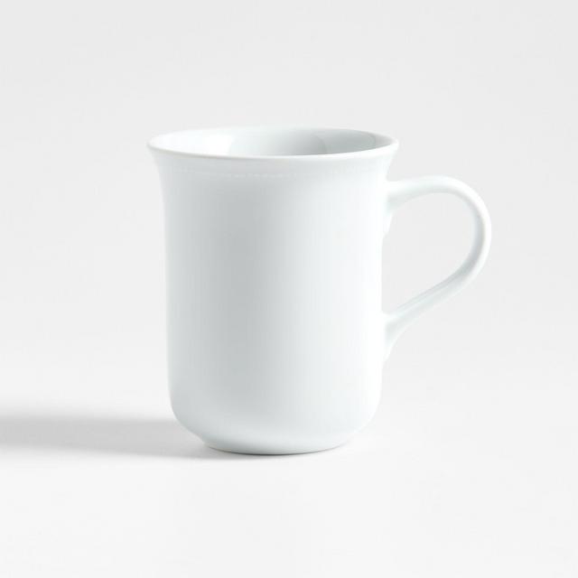 Loire 9.5-oz. White Porcelain Mug
