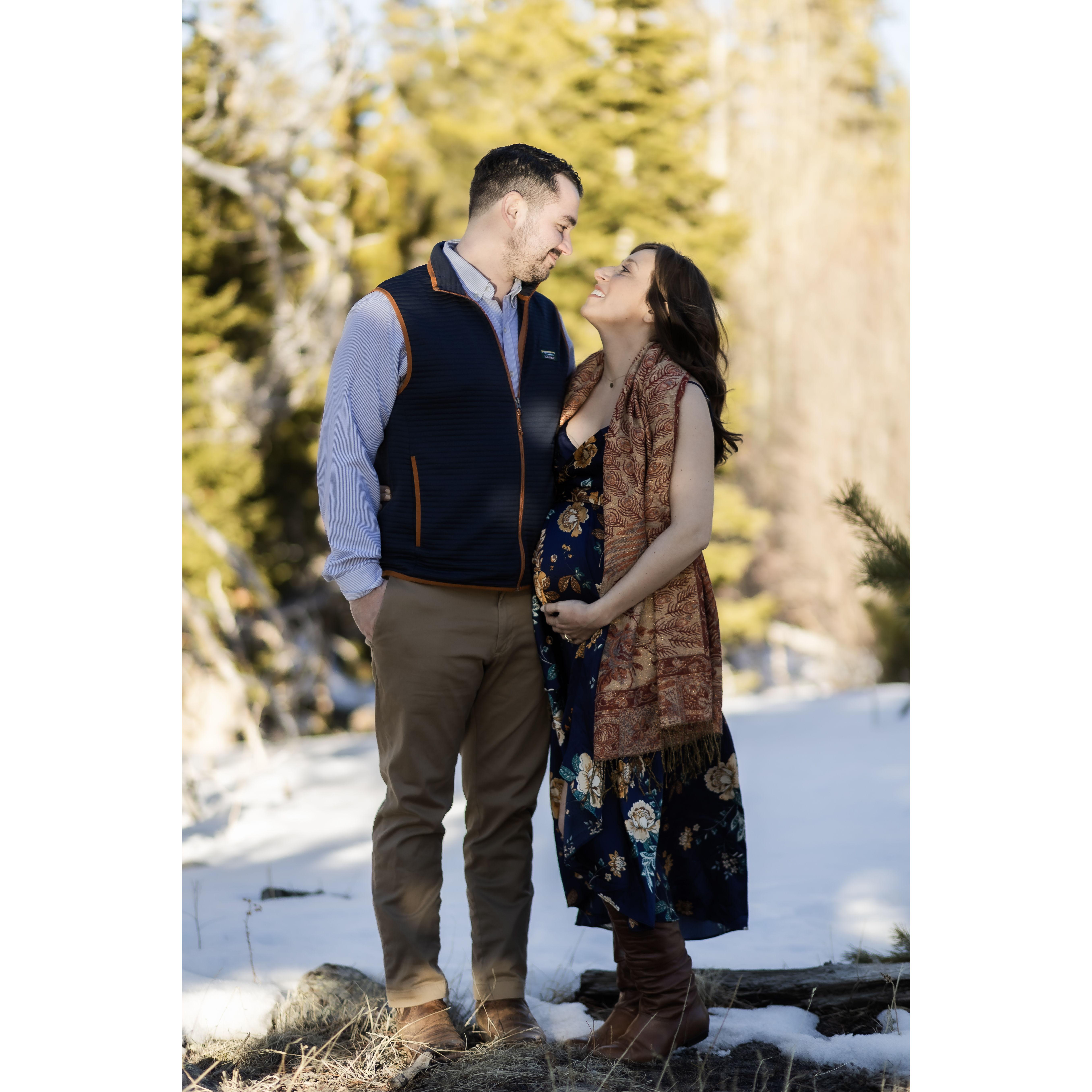 Engagement shoot in Rocky Mountain National Park!