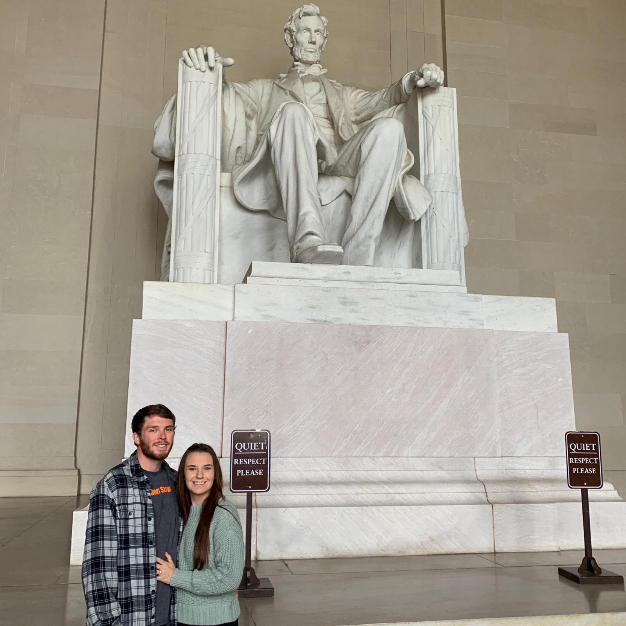 First trip to DC for both of us!