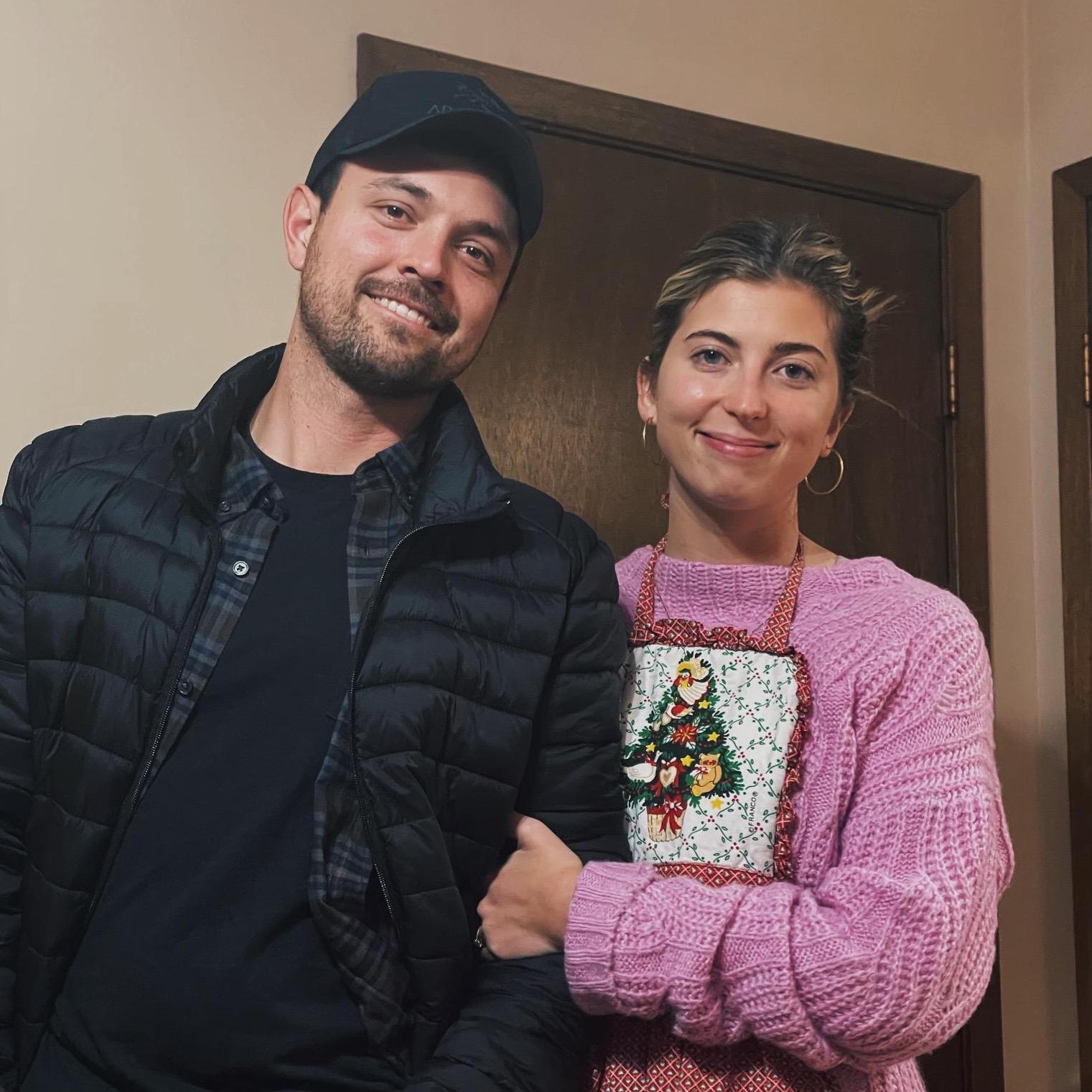 A very domestic picture taken during our 2021 Iowa Thanksgiving!