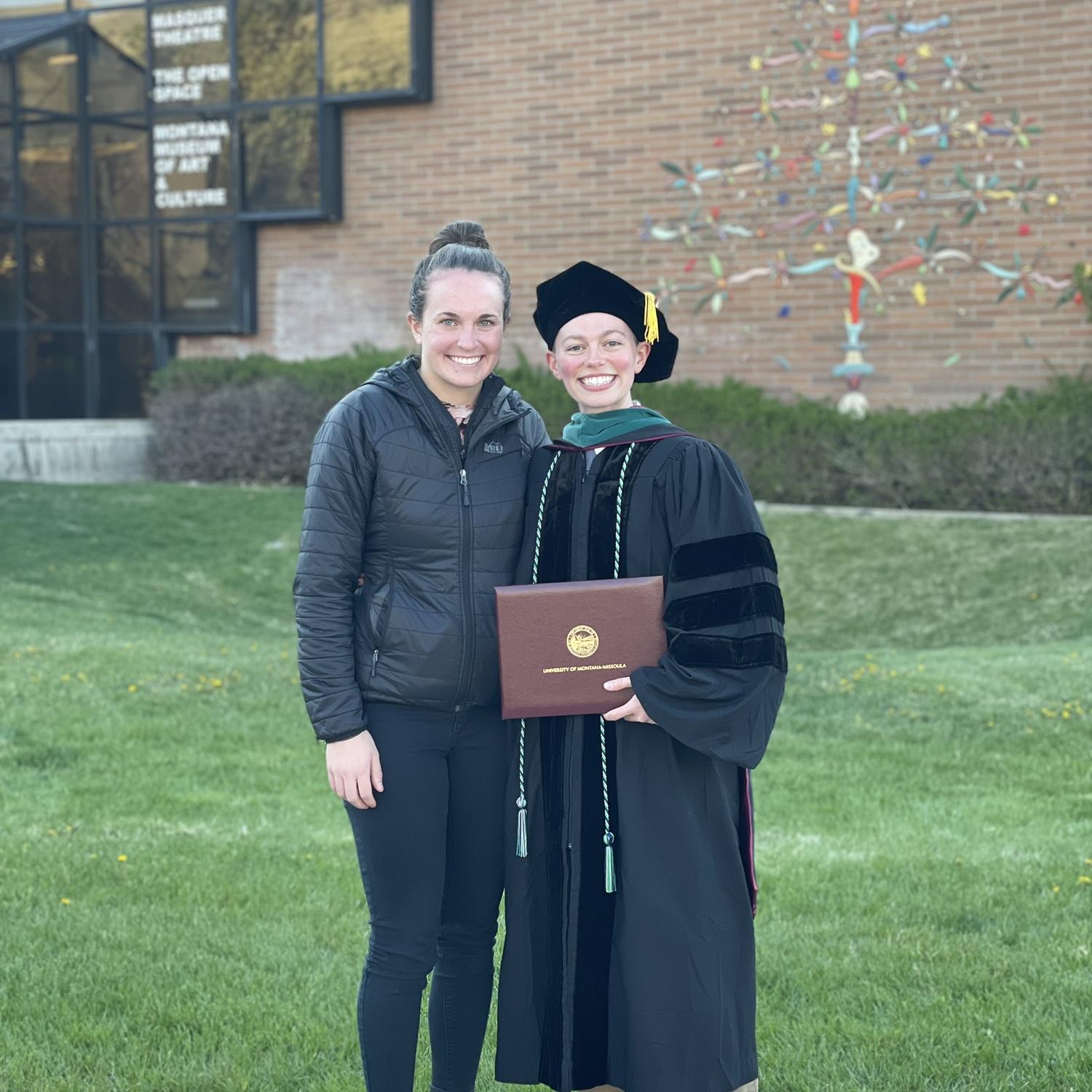 PT graduation x 2!