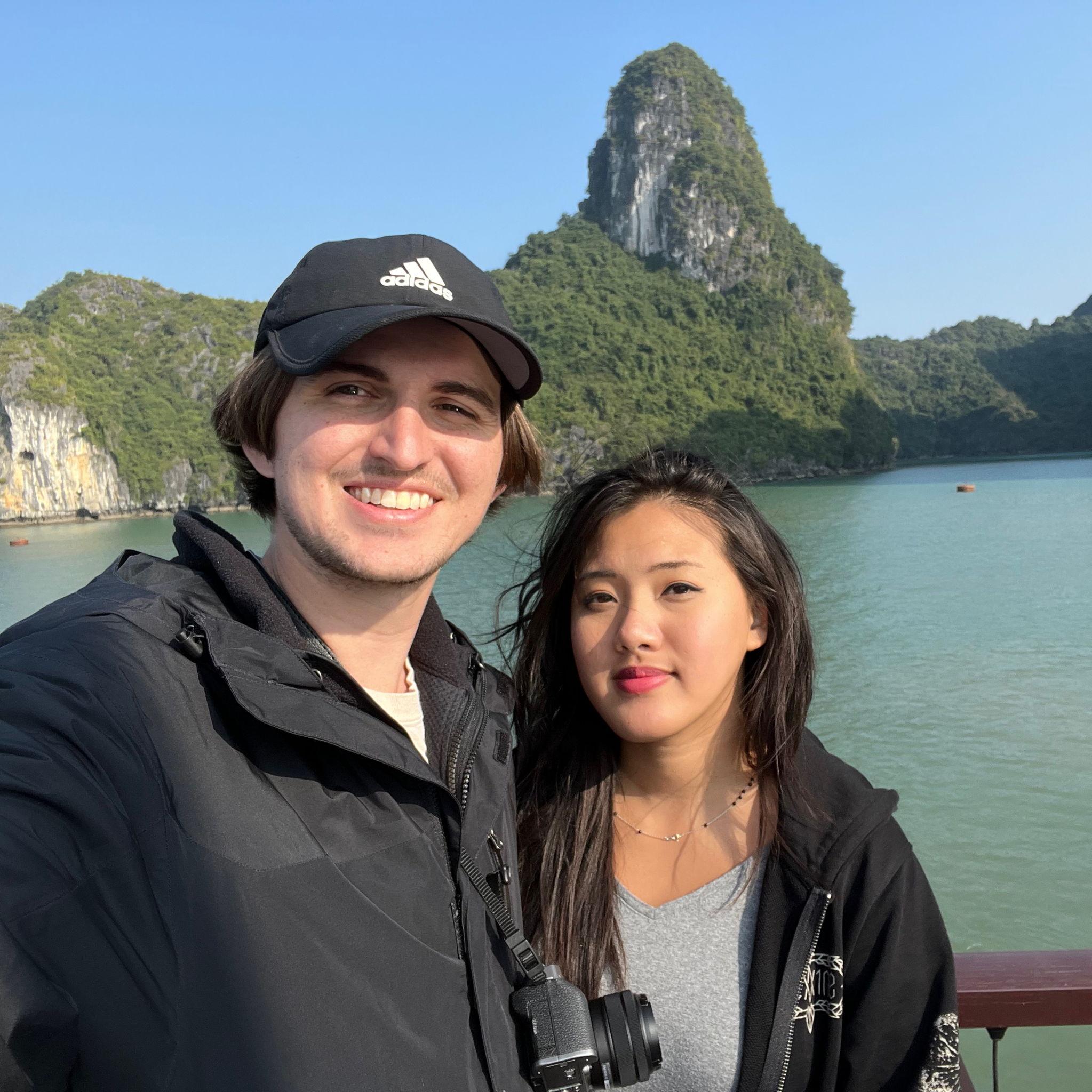 Ha Long Bay in Vietnam, means "descending dragon"