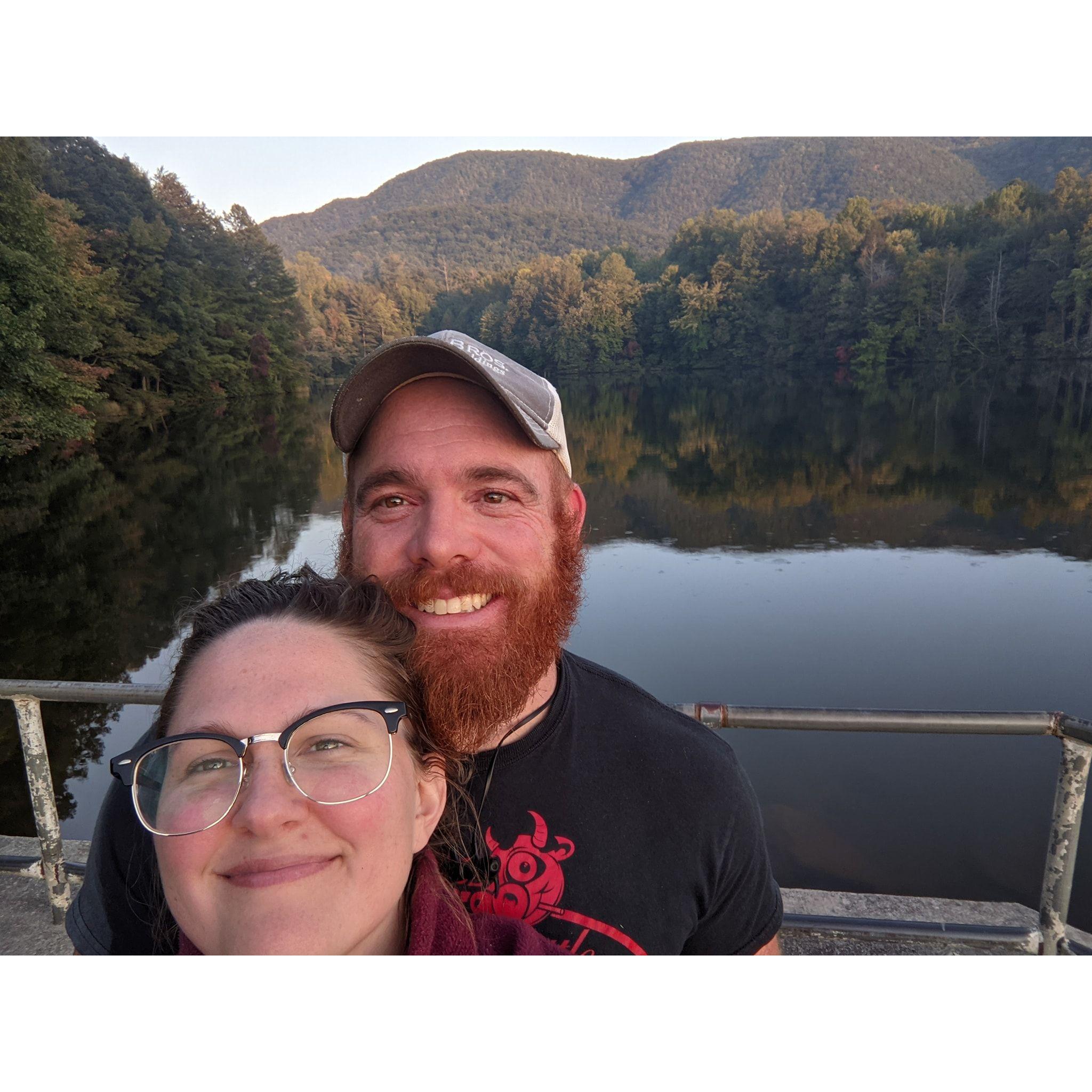 Our favorite camping spot, where we eventually got engaged