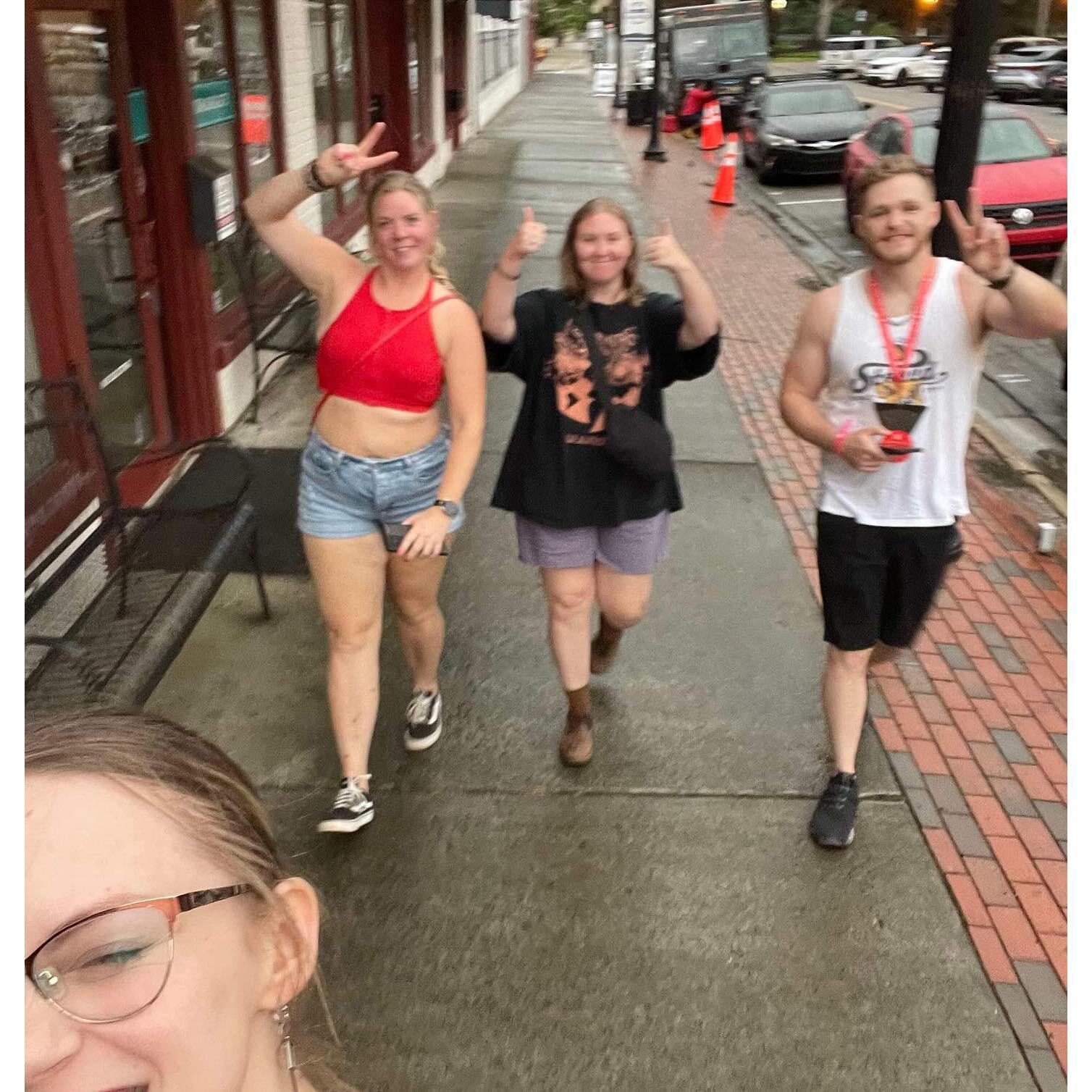 Almost got rained out, but we made it work