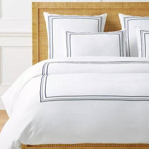 Soho Sateen Duvet Cover, Navy King