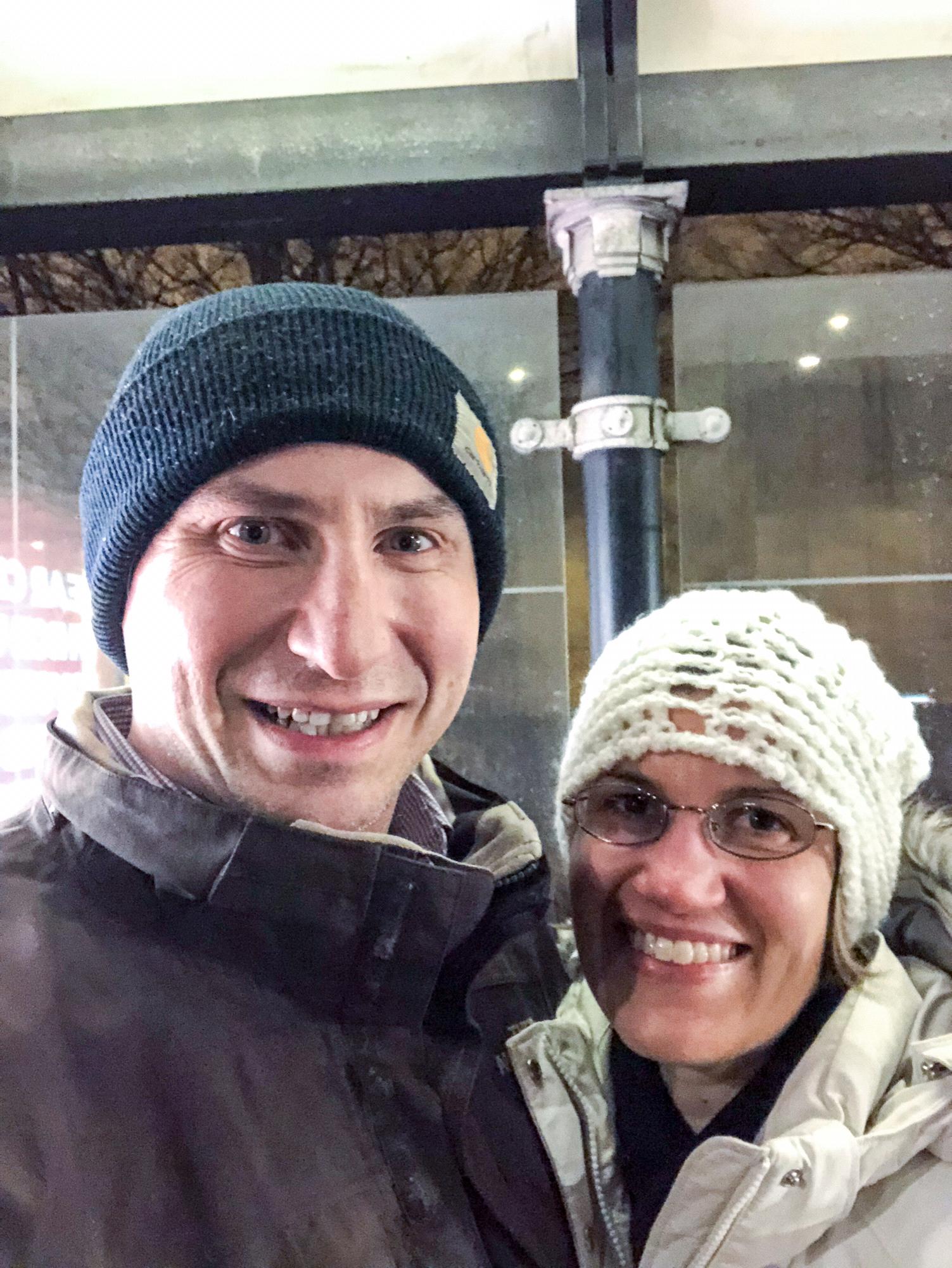A very windy night in Chicago!