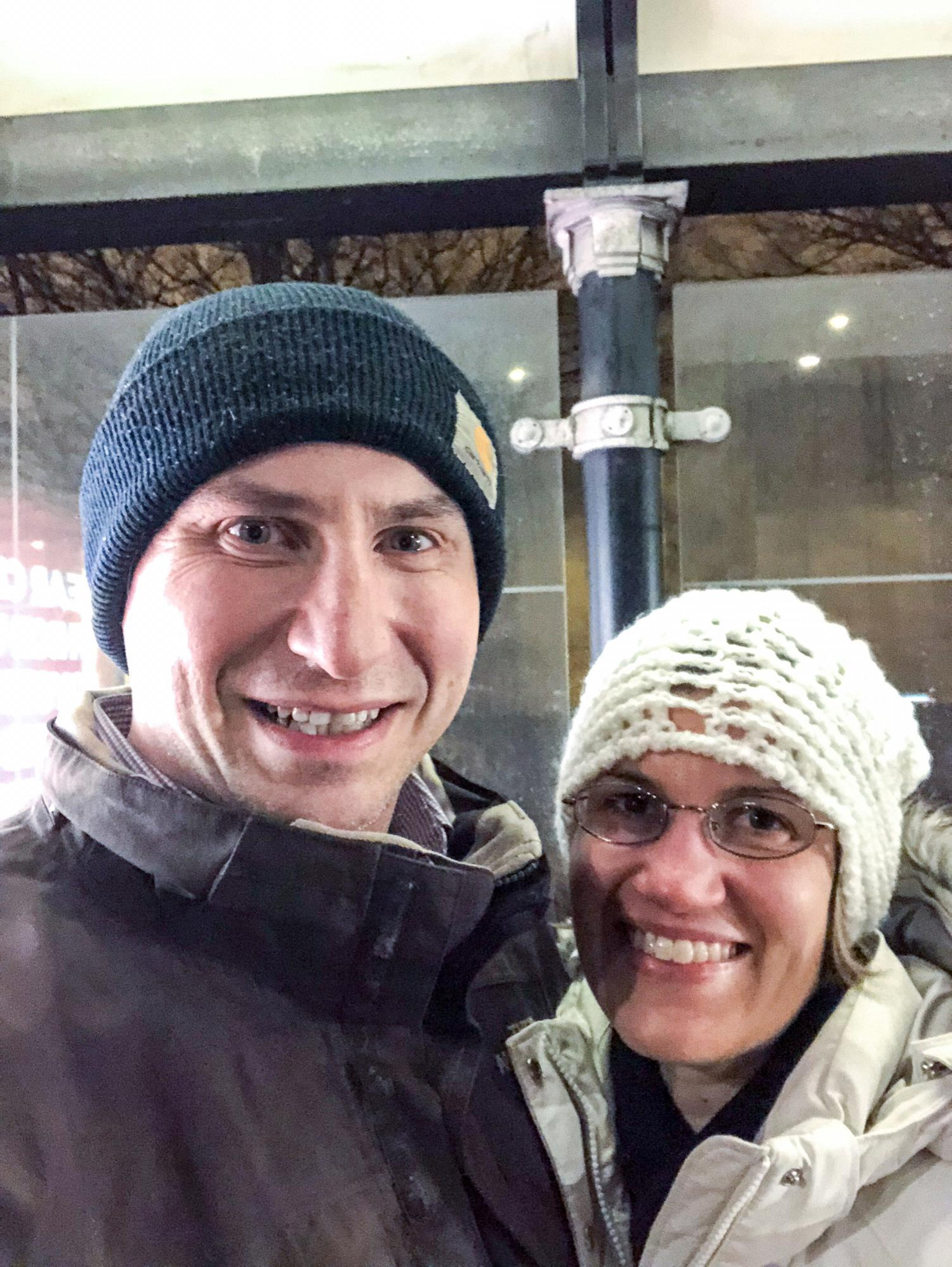 A very windy night in Chicago!
