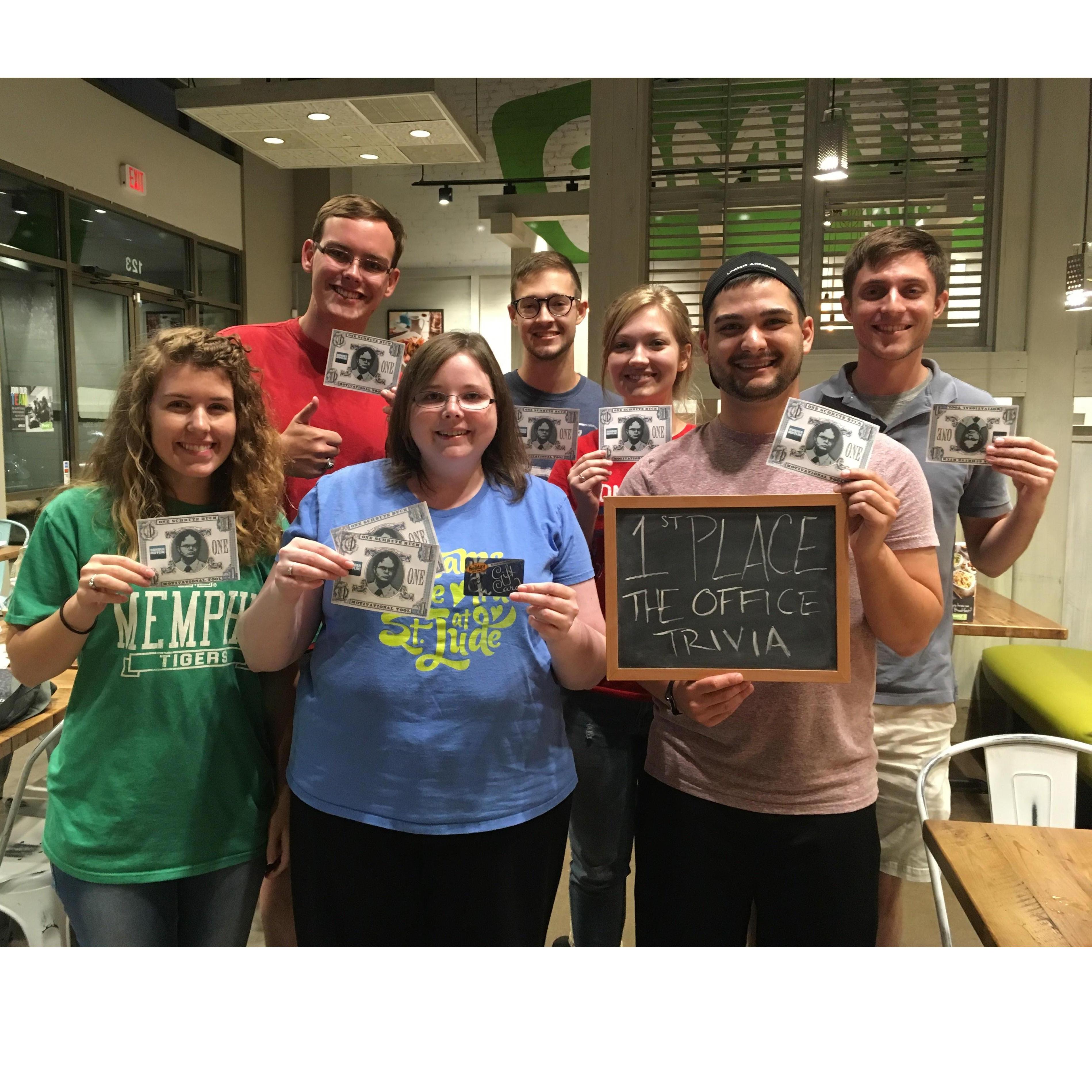 Trivia Night with friends