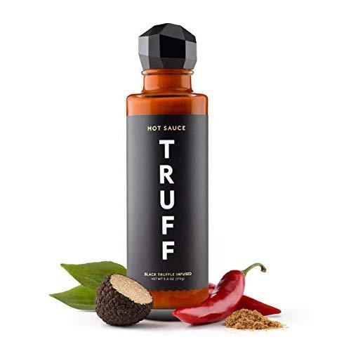 TRUFF Hot Sauce, Gourmet HotSauce with Ripe Chili Peppers, Black Truffle Oil, Organic Agave Nectar, Unique Flavor Experience in a Bottle, 5.6 oz.
