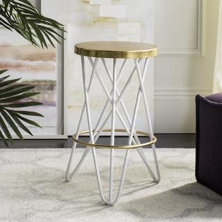 Lorna Gold Leaf Counter Stool