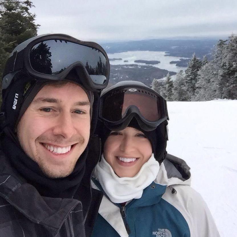 Our first getaway as a couple, a weekend of skiing at Bretton Woods, Mt Washington, NH!