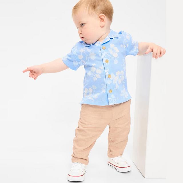 Linen-Blend Pants for Baby