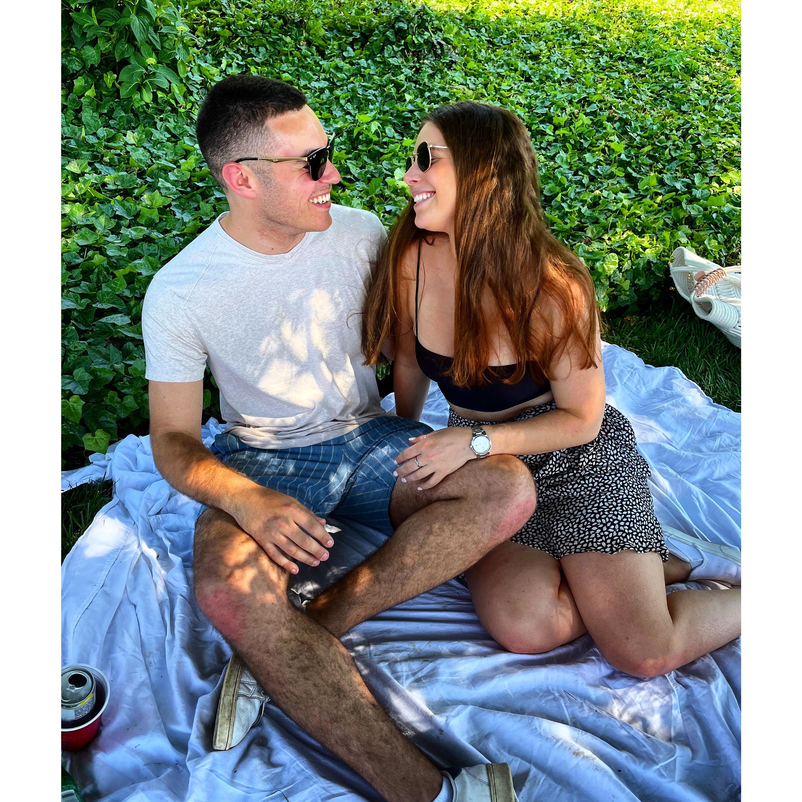 Summer 2021 picnic in NYC.