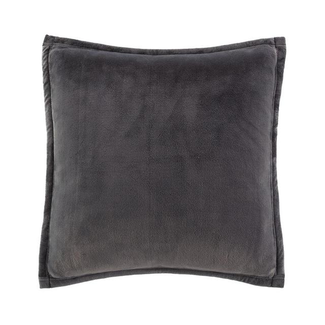 UGG® Coco Luxe Square Throw Pillows in Charcoal (Set of 2)