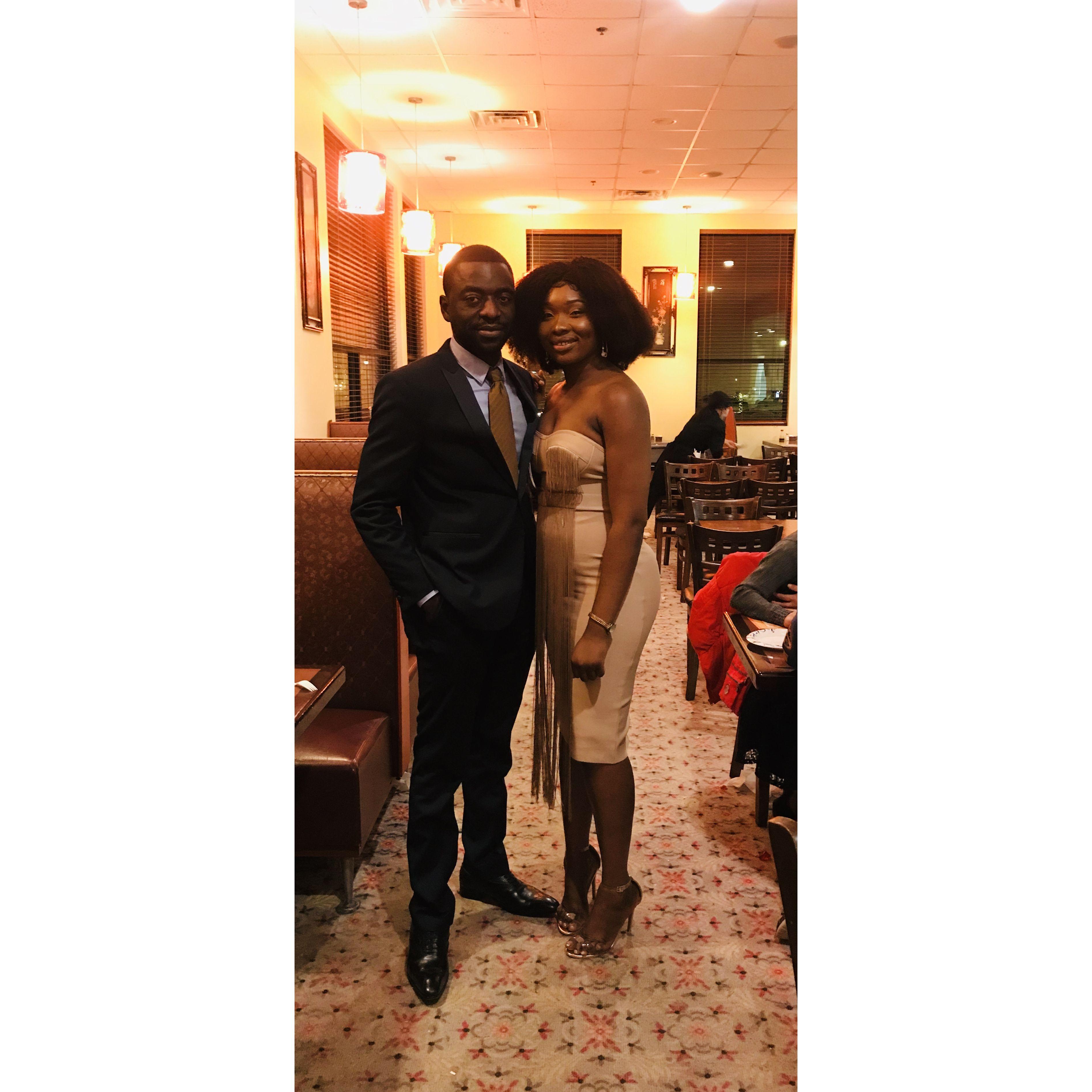 I threw her a birthday dinner for the first time. It was supposed to be a surprise, but she somehow found out lol