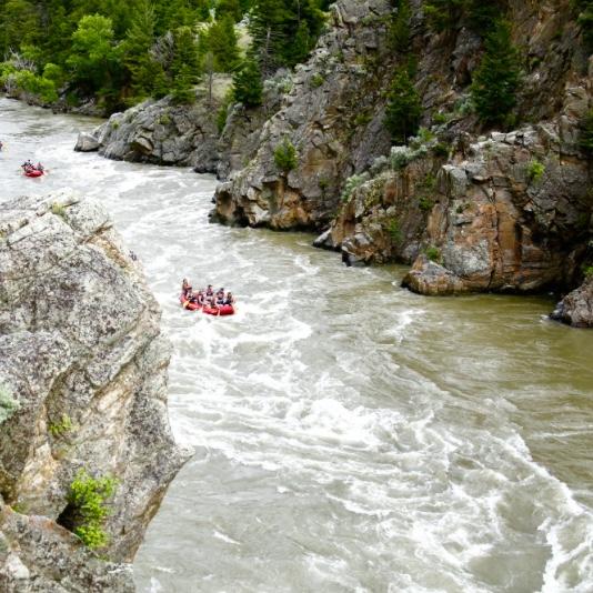 White Water Rafting on Honeymoon
