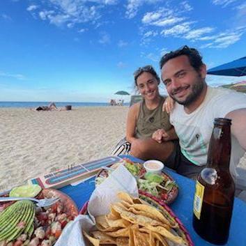 Waiting for surf in Sayulita