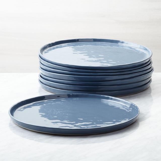 Mercer Denim Dinner Plates, Set of 8