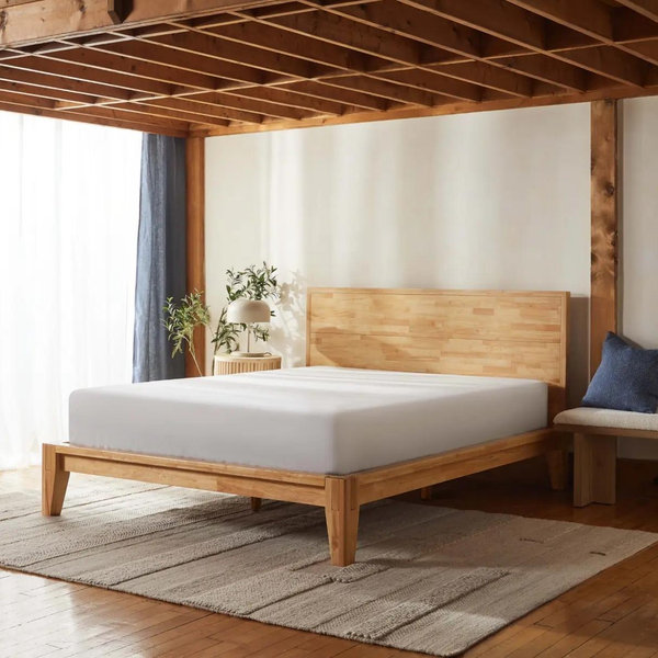 Wooden Bed Frame - Silk & Snow