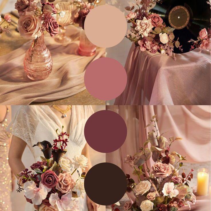 Mauve/Berry Colors/Neutrals