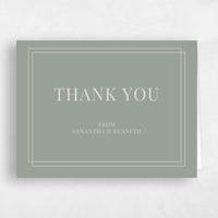 Green Wedding Thank You - Dessau Landscape