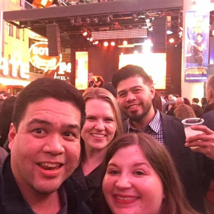 Vegas with our favorite couple to hang out with. #Family