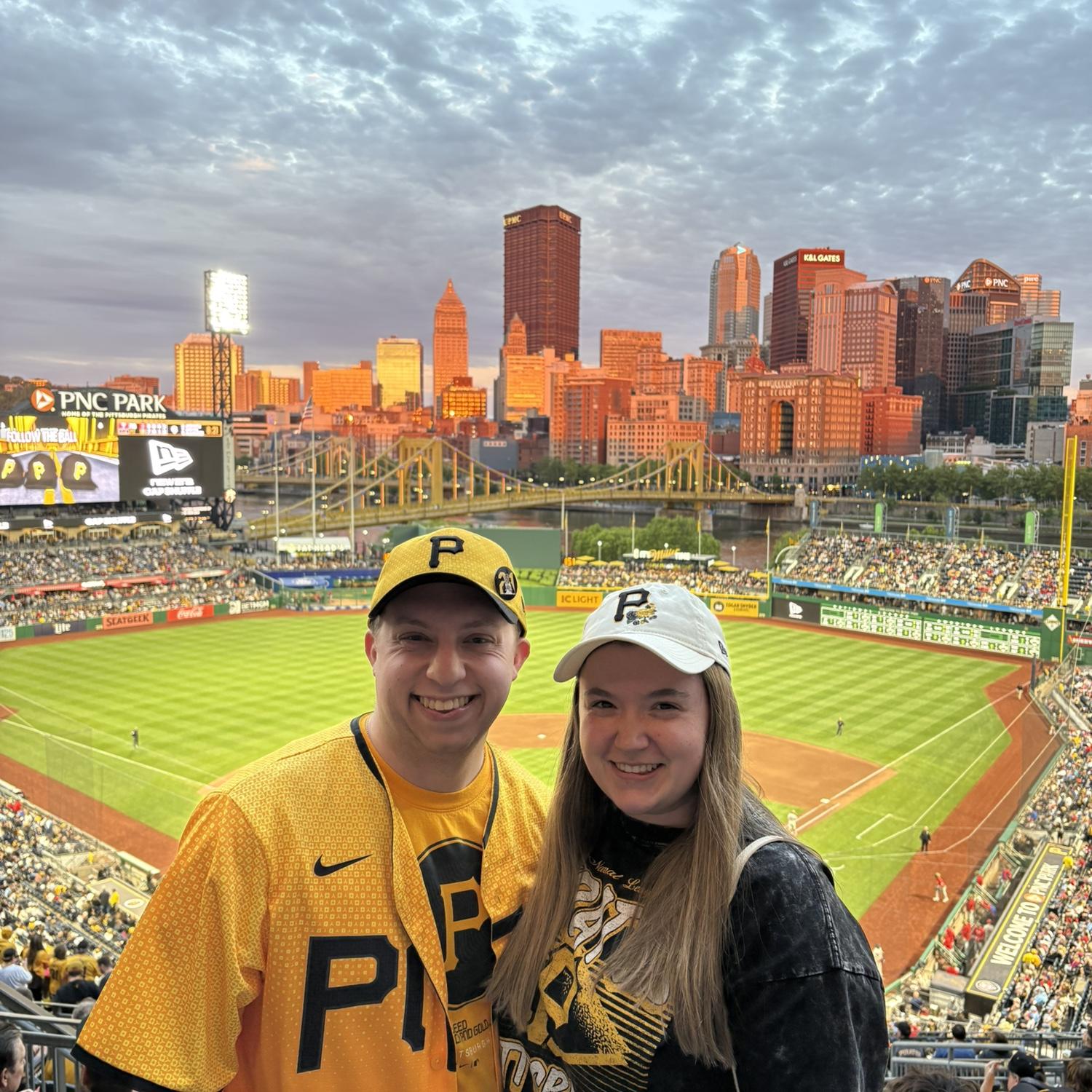 The only thing that would have made this beautiful night better is if the Bucs actually won