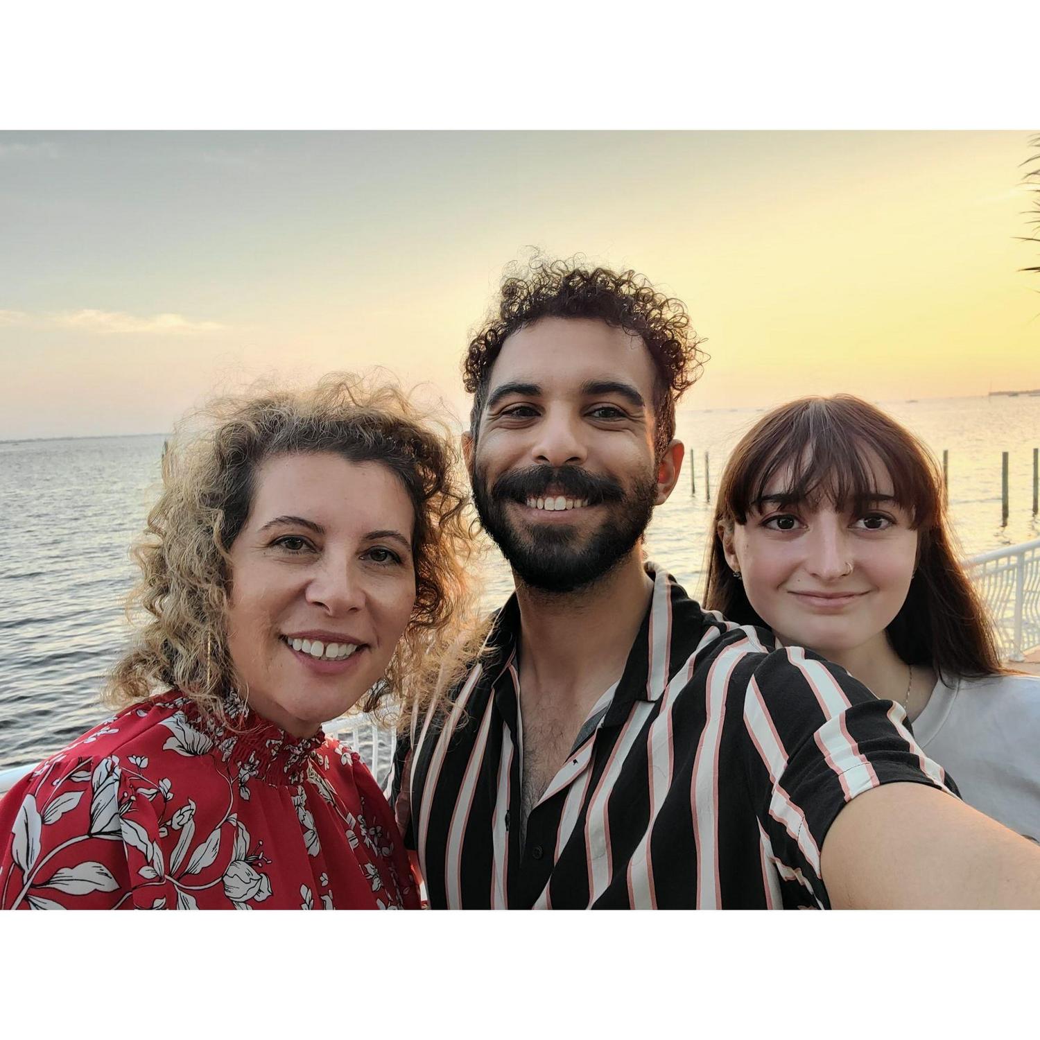 lunch with Seth's mother in Punta Gorda, FL 12/11/2022