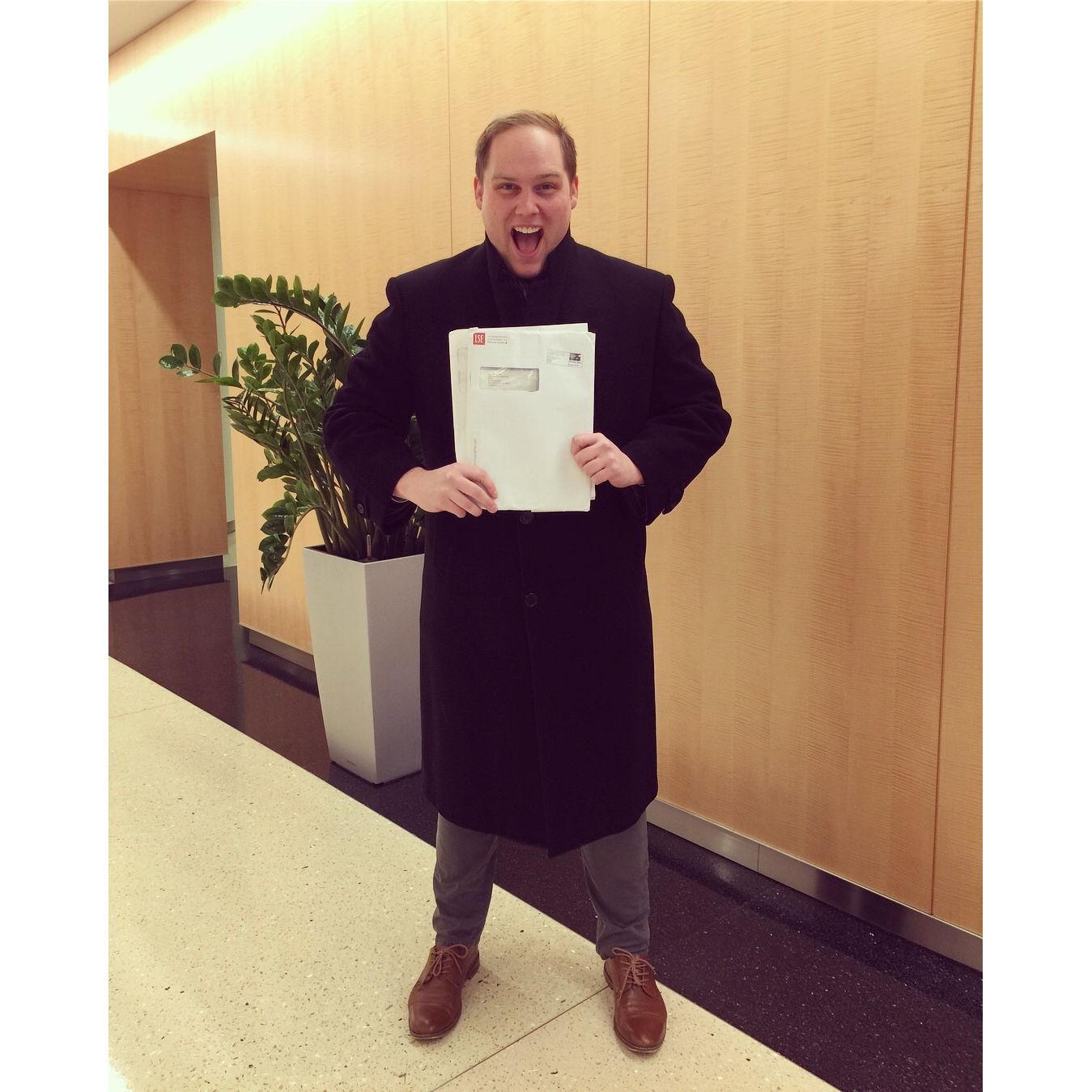 Getting your acceptance letter in to LSE was one of the proudest moments. I will always be by your side, reaching goals and making dreams come true. -Rupert