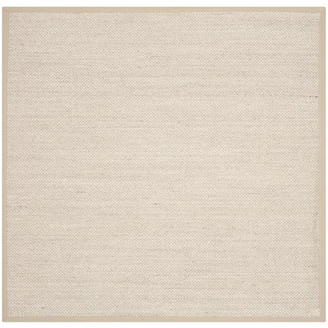 Monadnock Jute/Sisal Area Rug in Marble/Linen