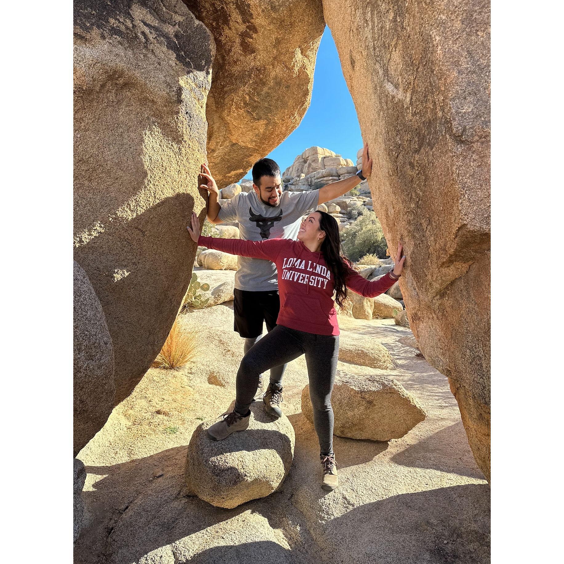 Hiking in Joshua Tree National Park