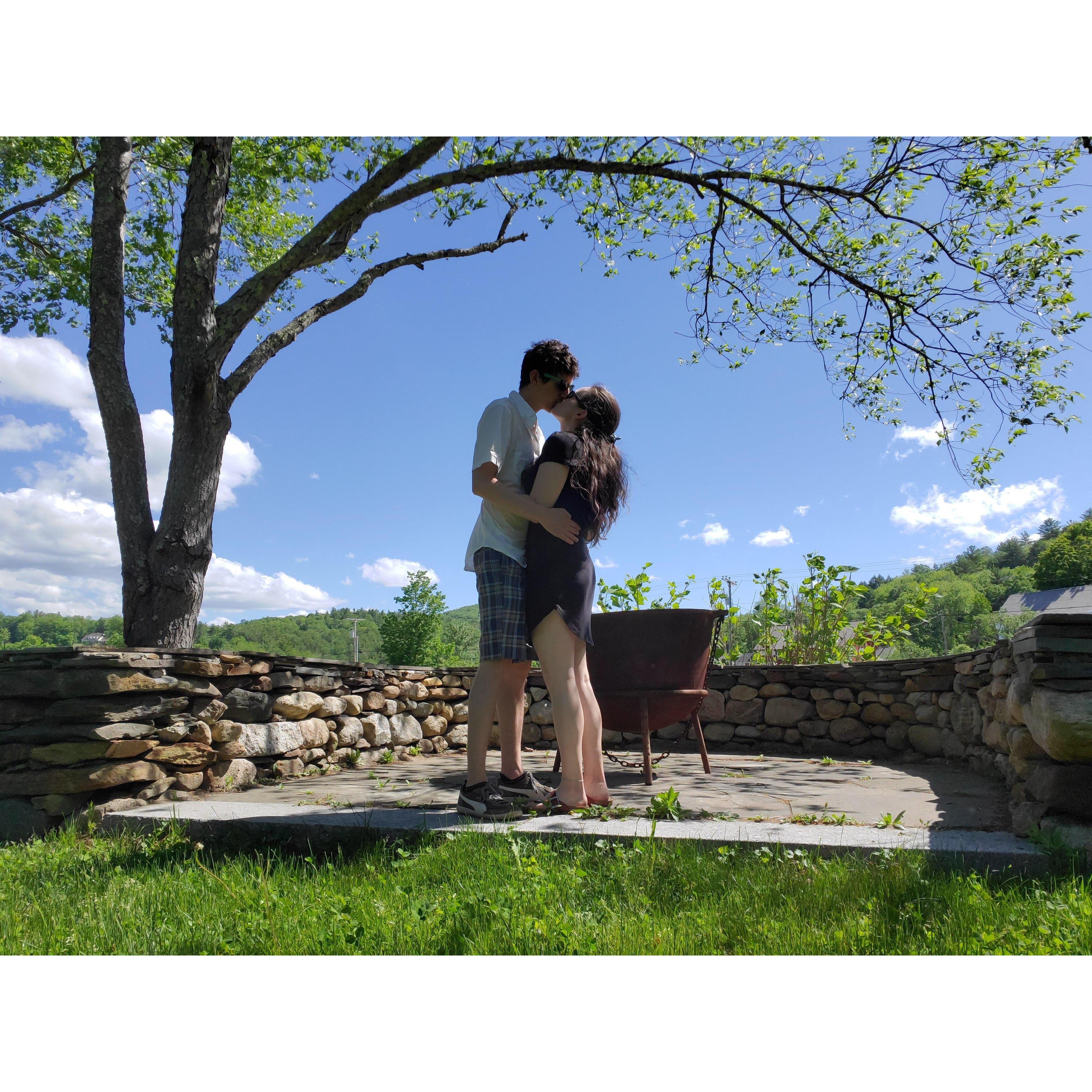 Stonewall Farm May 30, 2020
The day and spot we were supposed to be married...