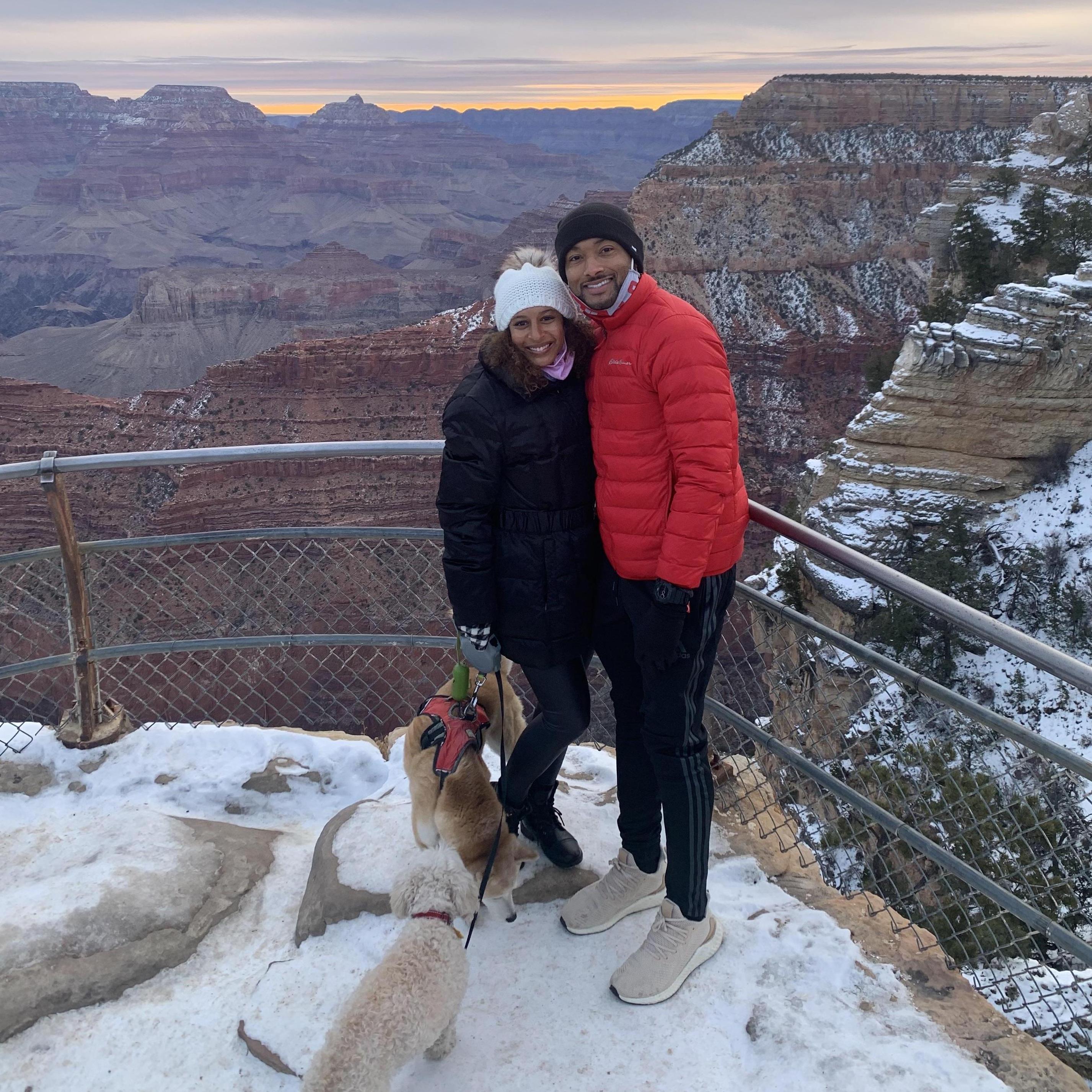 We welcomed 2021 at the Grand Canyon!