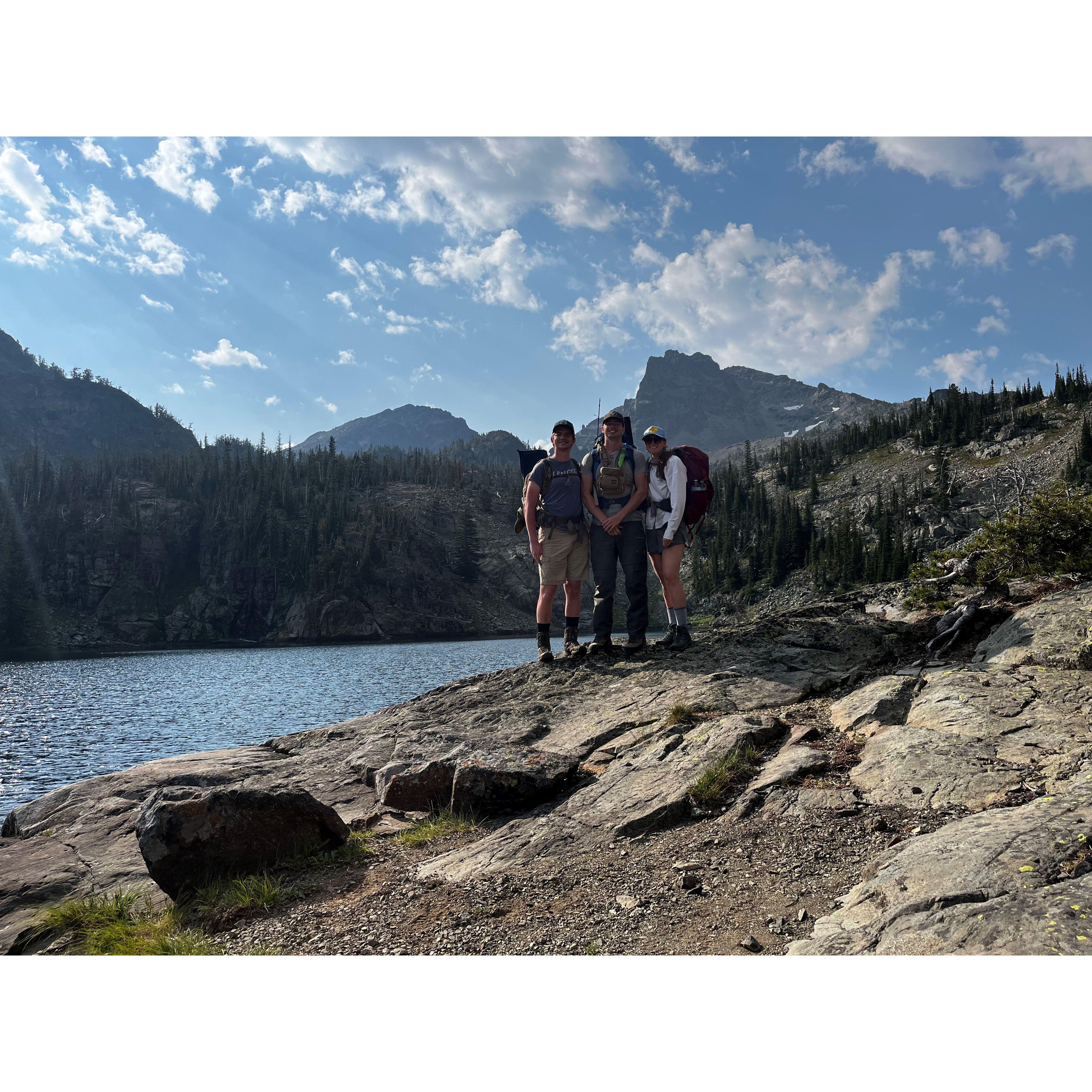 Backpacking with Ethan Davis 2024