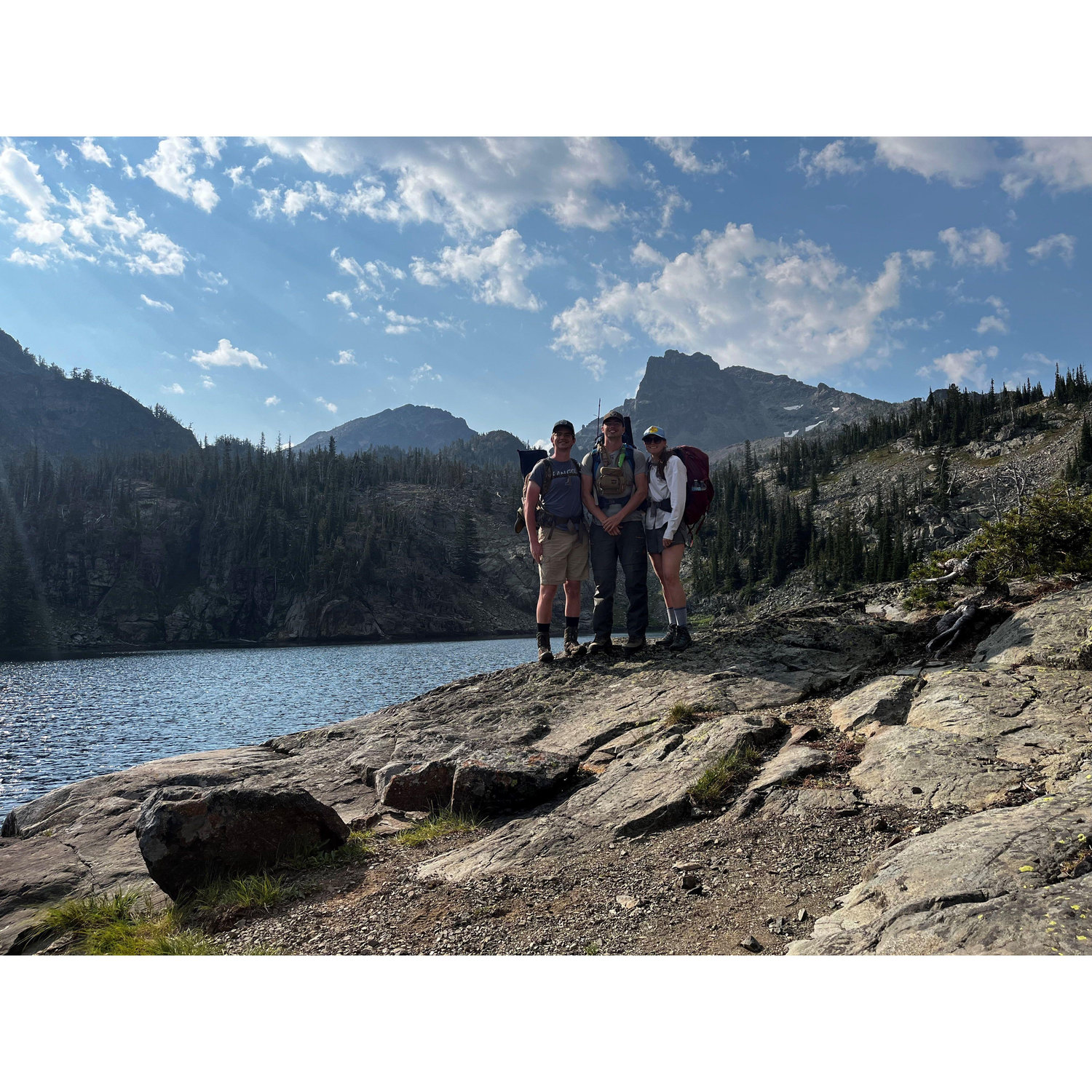 Backpacking with Ethan Davis 2024