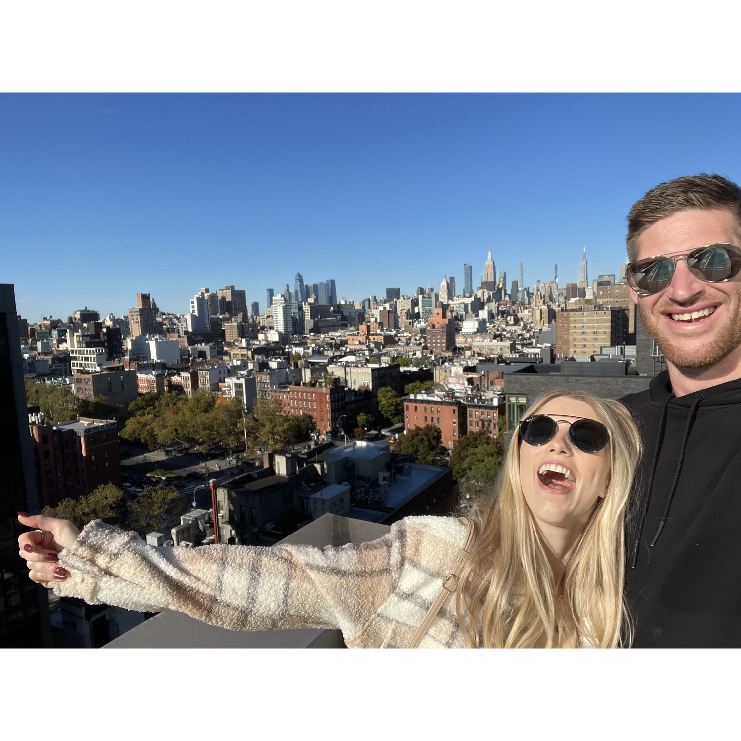 NYC rooftop happy hour!